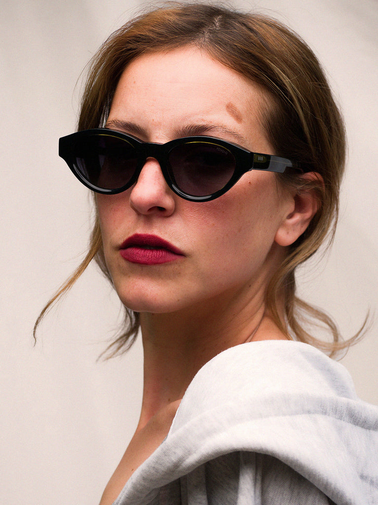 Komono KIKI Black Sage Sunglasses
