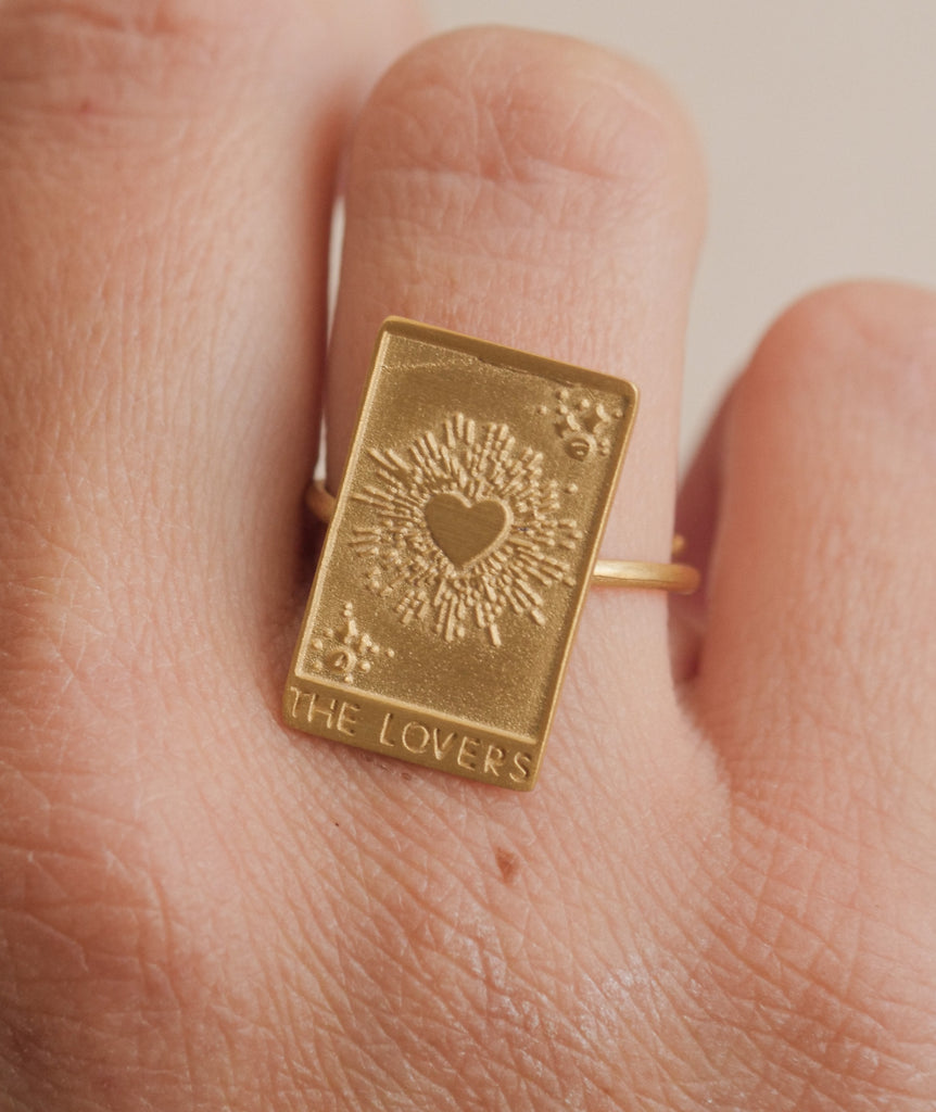 The Lovers Tarot Ring