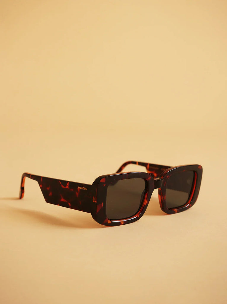 Komono Avery Havana Sunglasses — tortoiseshell frame with dark lenses — MYFASHIONFRUIT