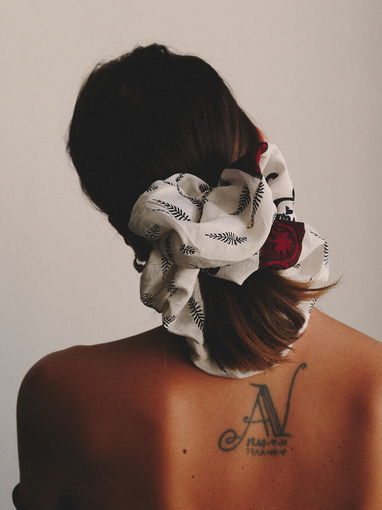 Voluminous Silk Scrunchie