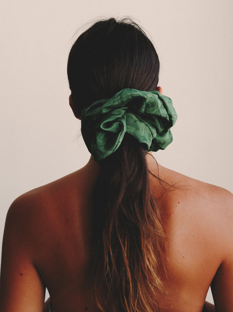 Voluminous Silk Scrunchie